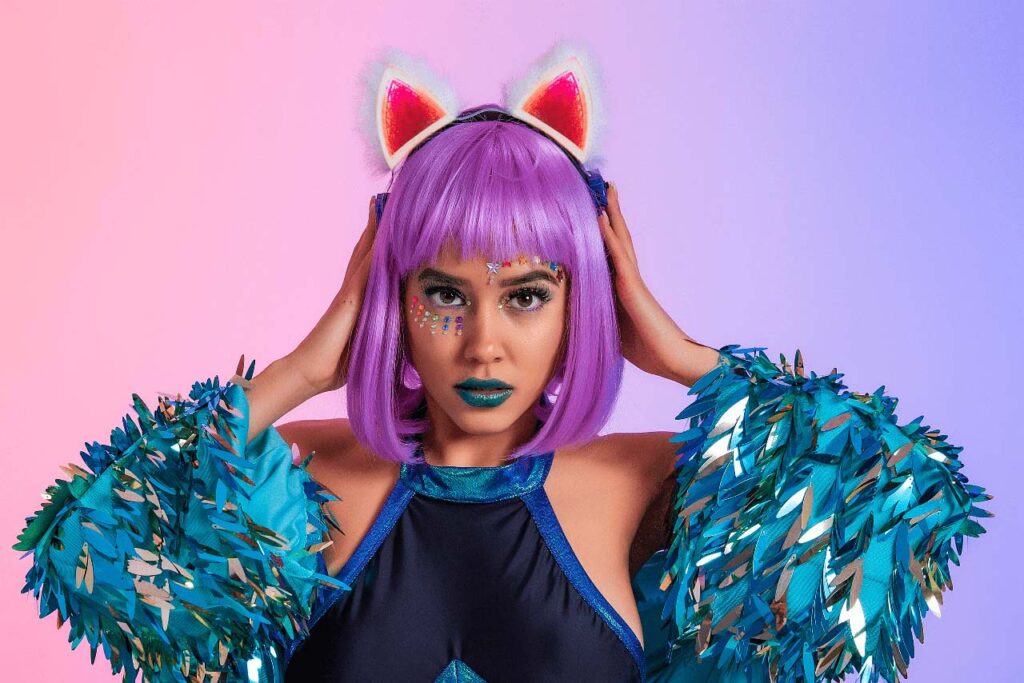 LED Infinity Mirror Cat Ears Light Up Your Life